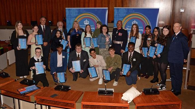 Finalists Lord Lieutenants Award for Young People 2024