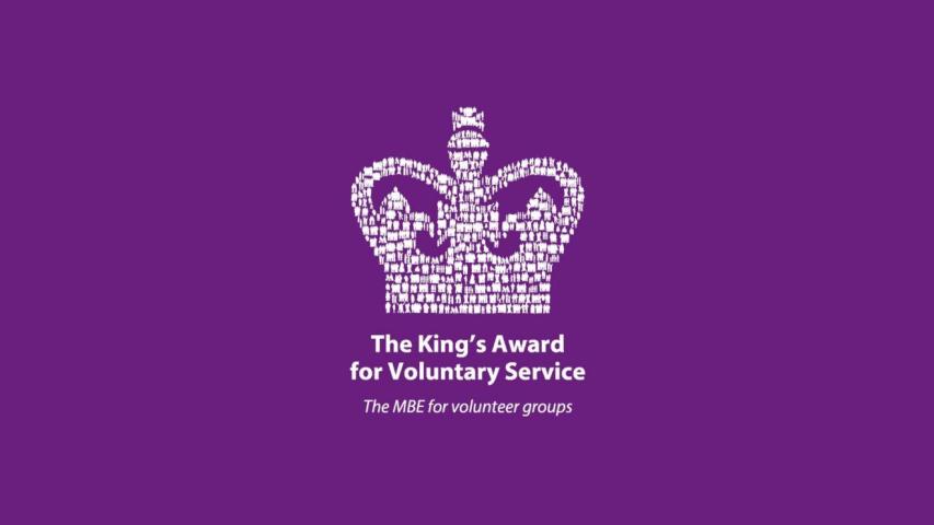The King's Award for Voluntary Service logo